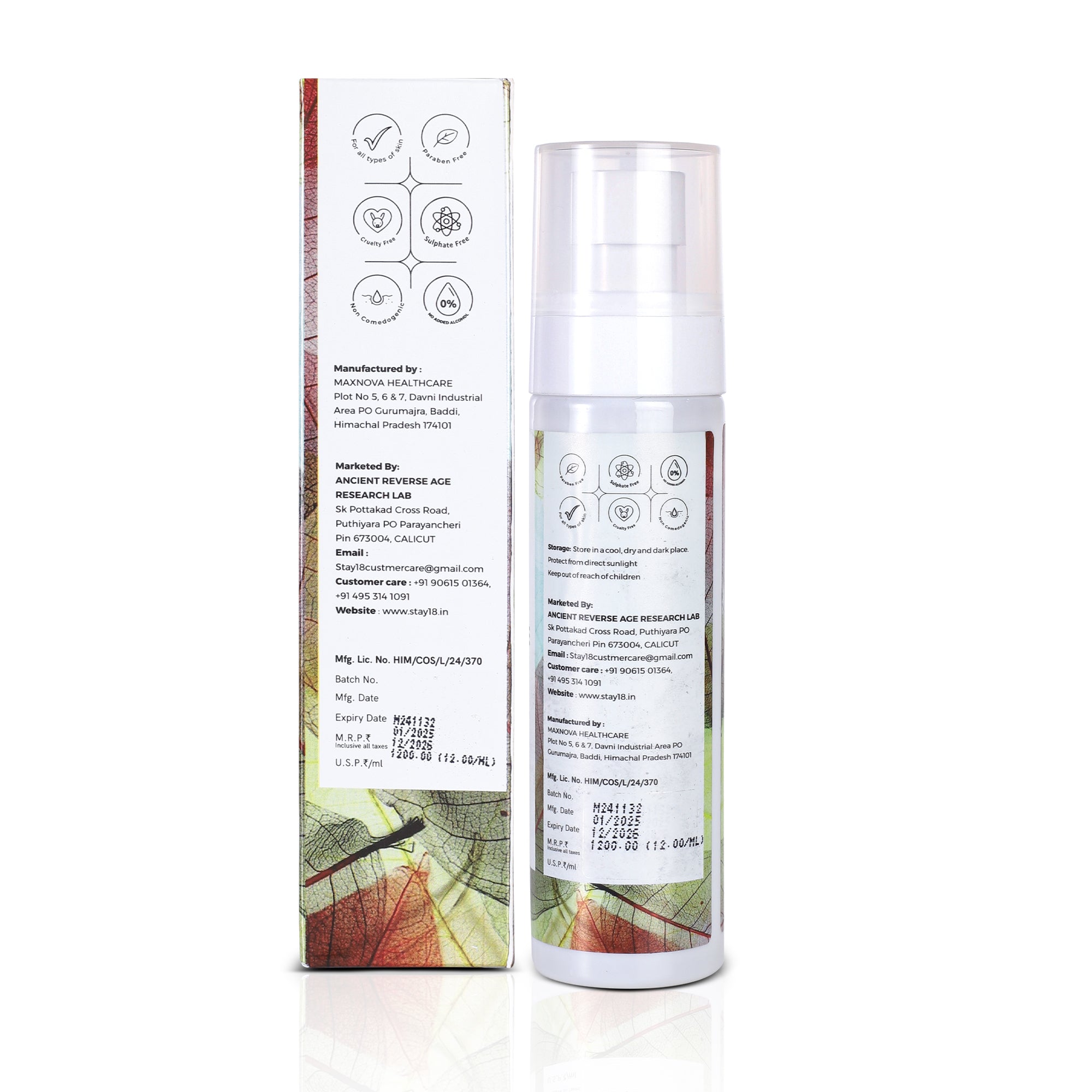 Sebo Lite Oil Control Spray for Acne-Prone and Oily Skin