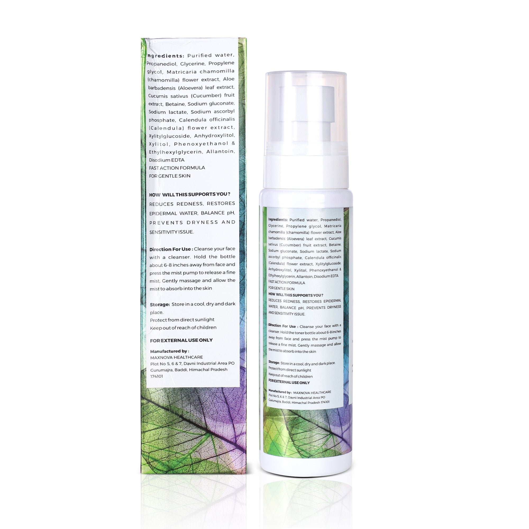 Hydrating Moisturizer Mist for Redness Relief and Skin Comfort