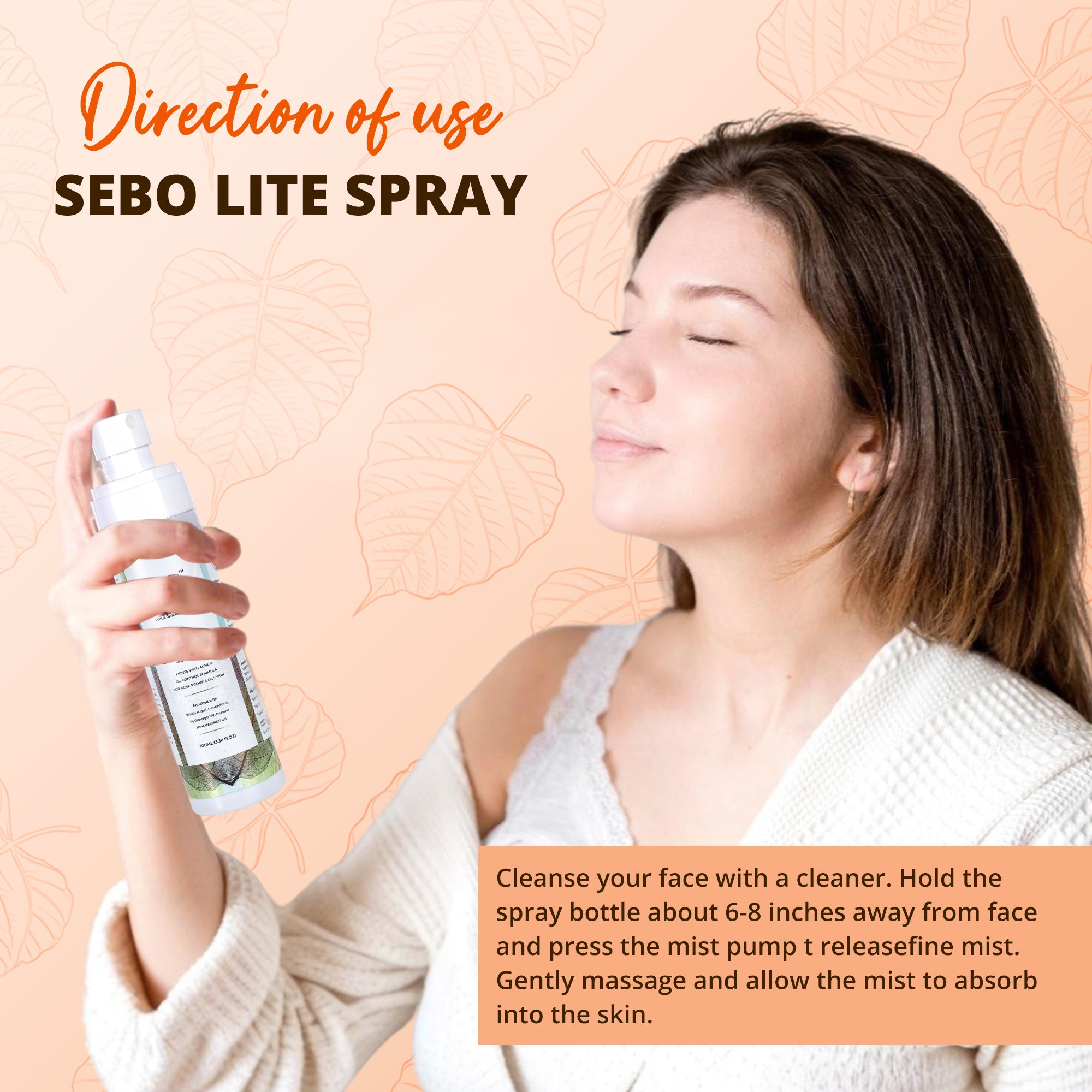 Sebo Lite Oil Control Spray for Acne-Prone and Oily Skin