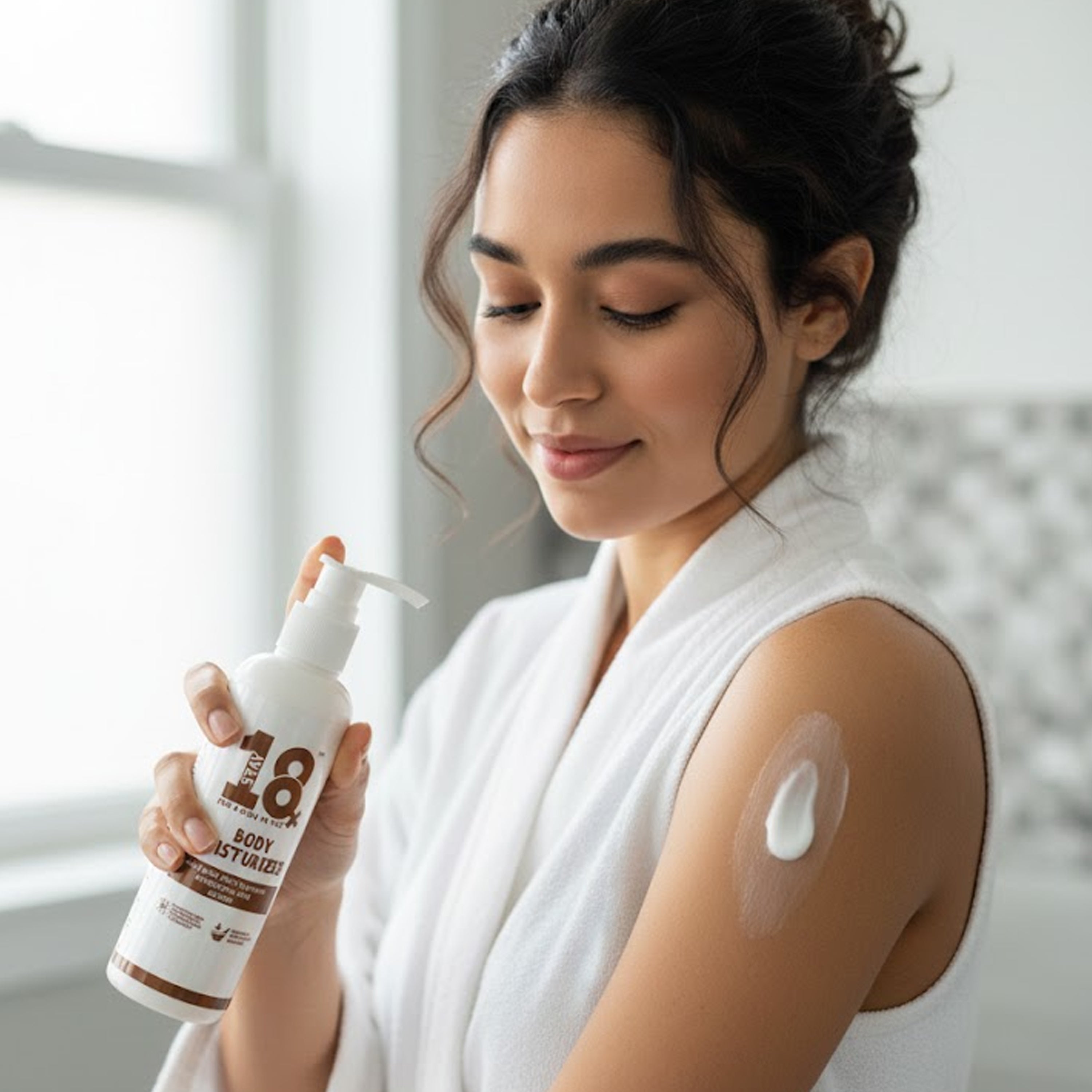 STAY 18 Body Moisturizer for Hydration and Smooth Skin