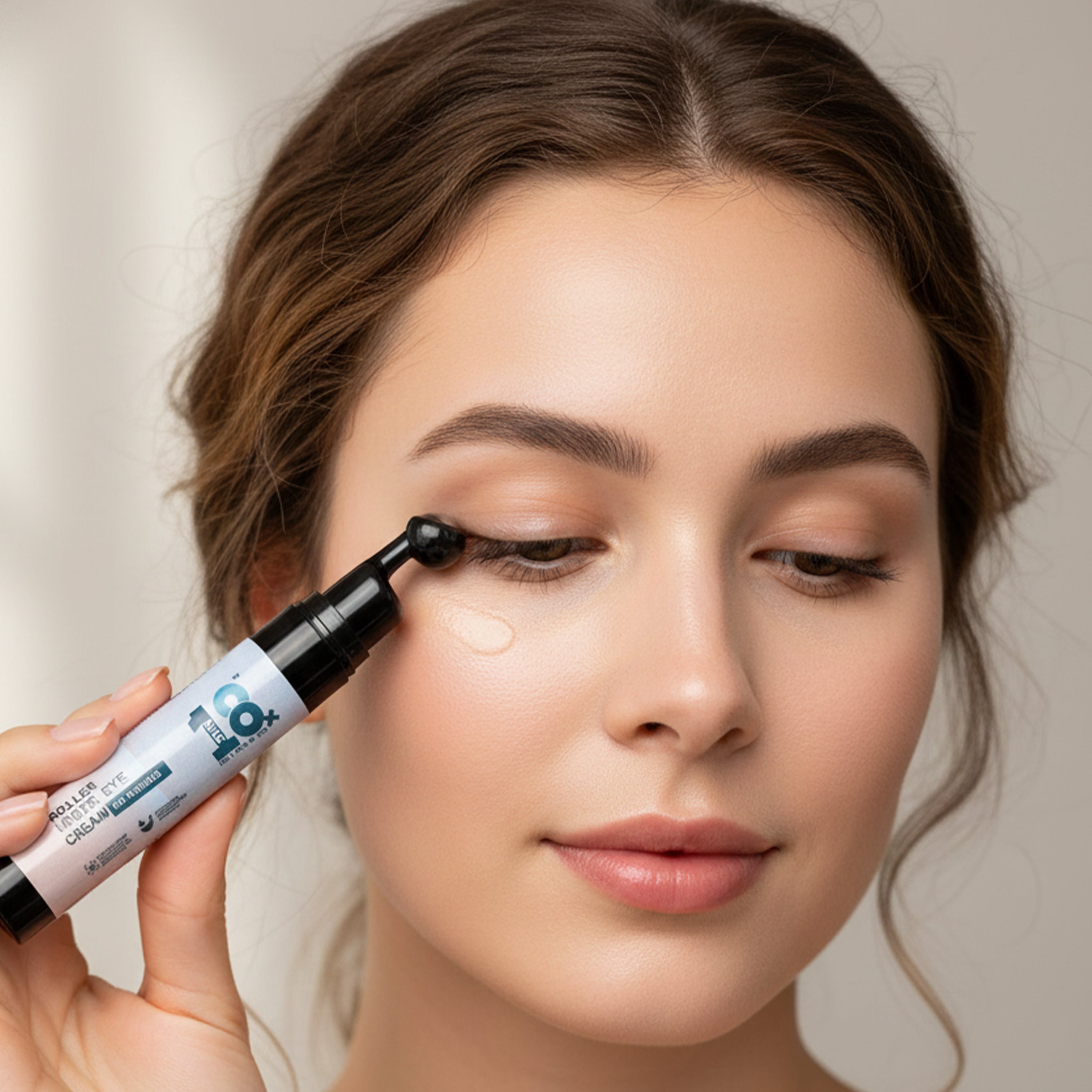 STAY 18 Under Eye Roller Cream for Puffiness and Dark Circles