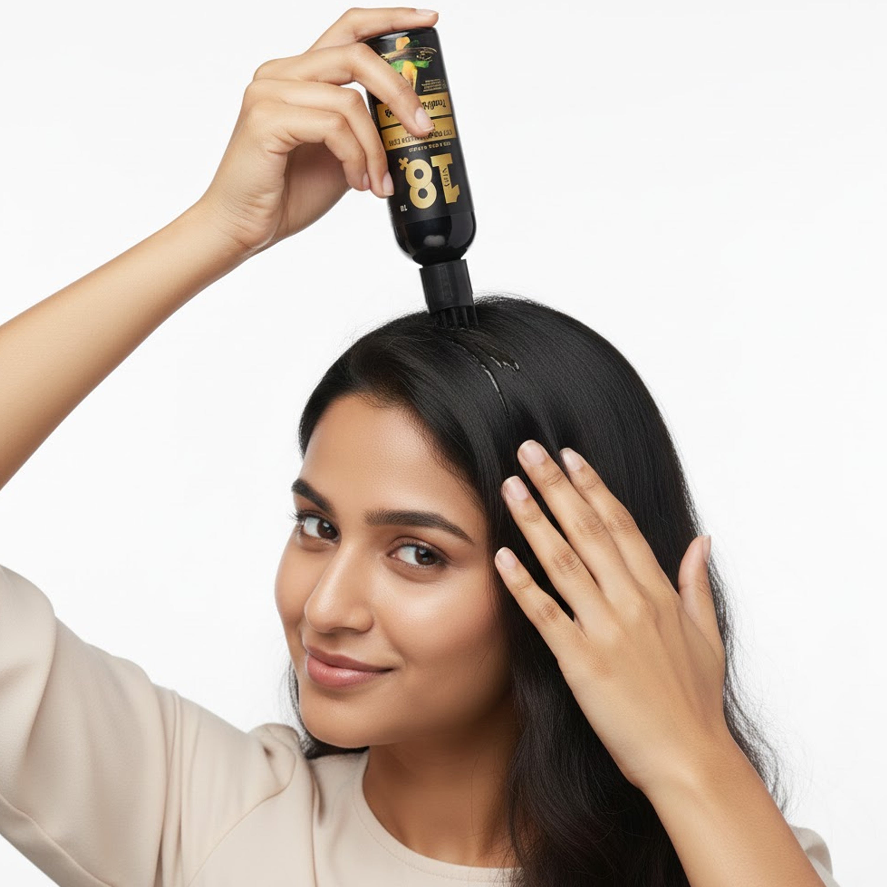 STAY 18 Foti Root & Willow Bark Herbal Hair Oil for Growth and Strength