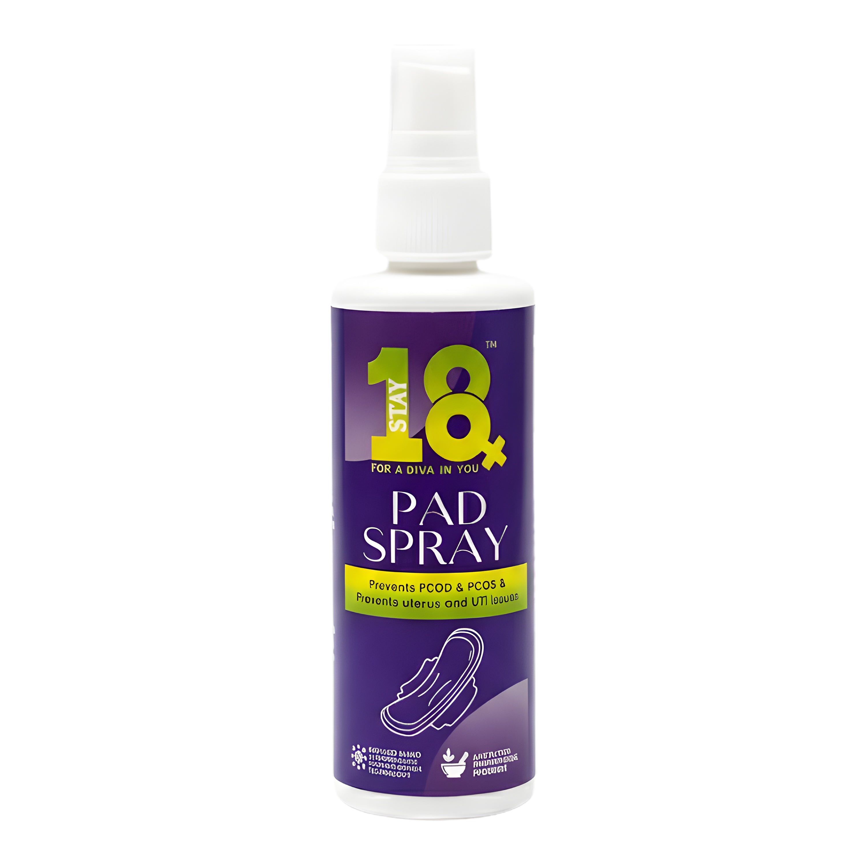 STAY 18 Pad Spray for Feminine Hygiene and Freshness